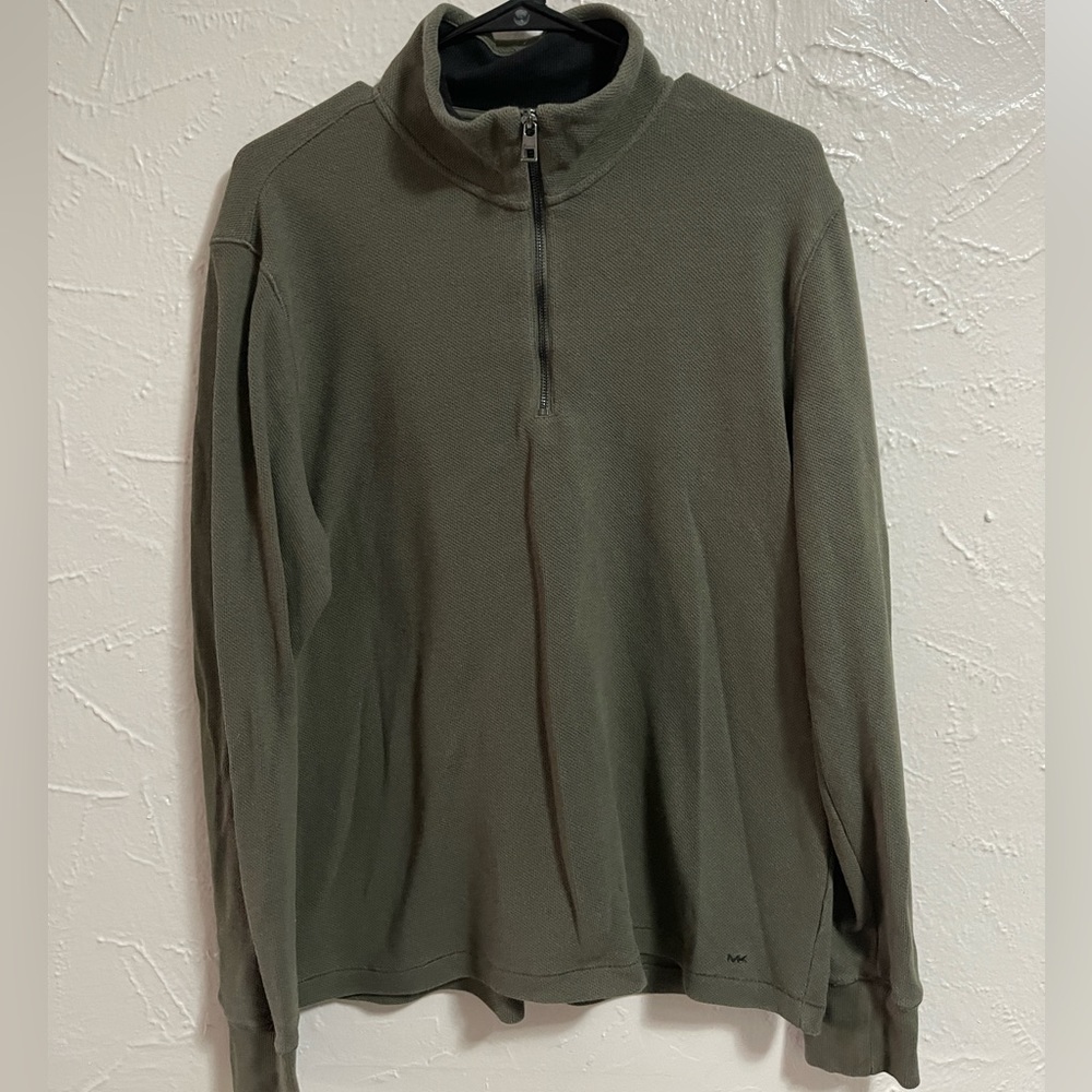 ‘MICHAEL KORS’ QUARTER ZIP SWEATSHIRT